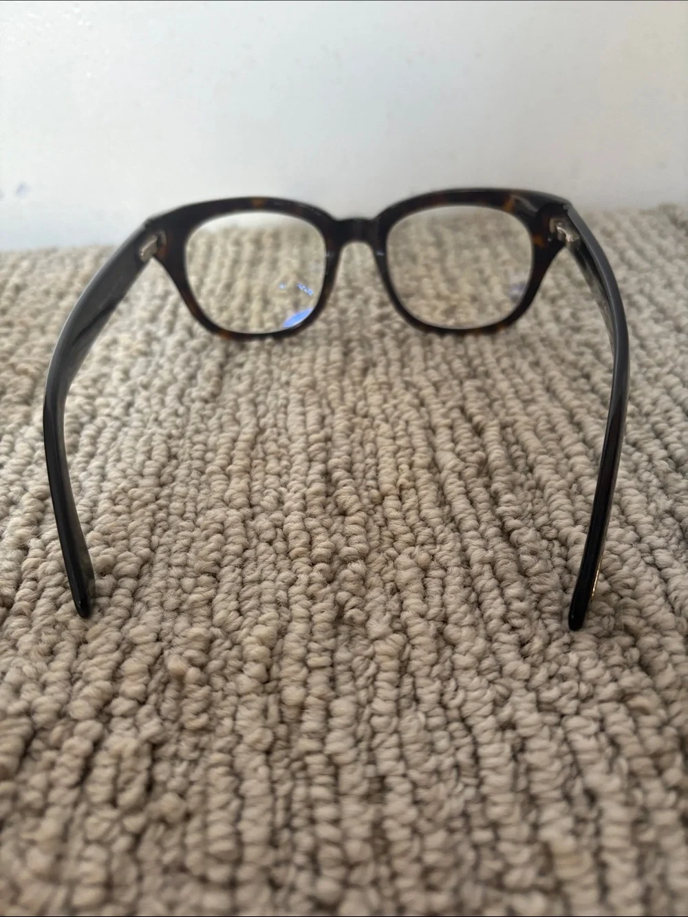 Tom Ford Women's Tortoiseshell Frame with Gold Temple T Accents